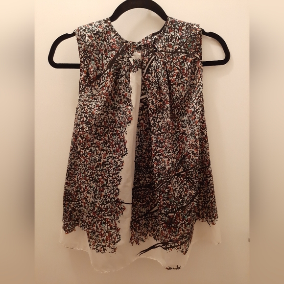 Balenciaga Paris Sleeveless Blouse Size 40 (US Size 8) - Picture 1 of 9